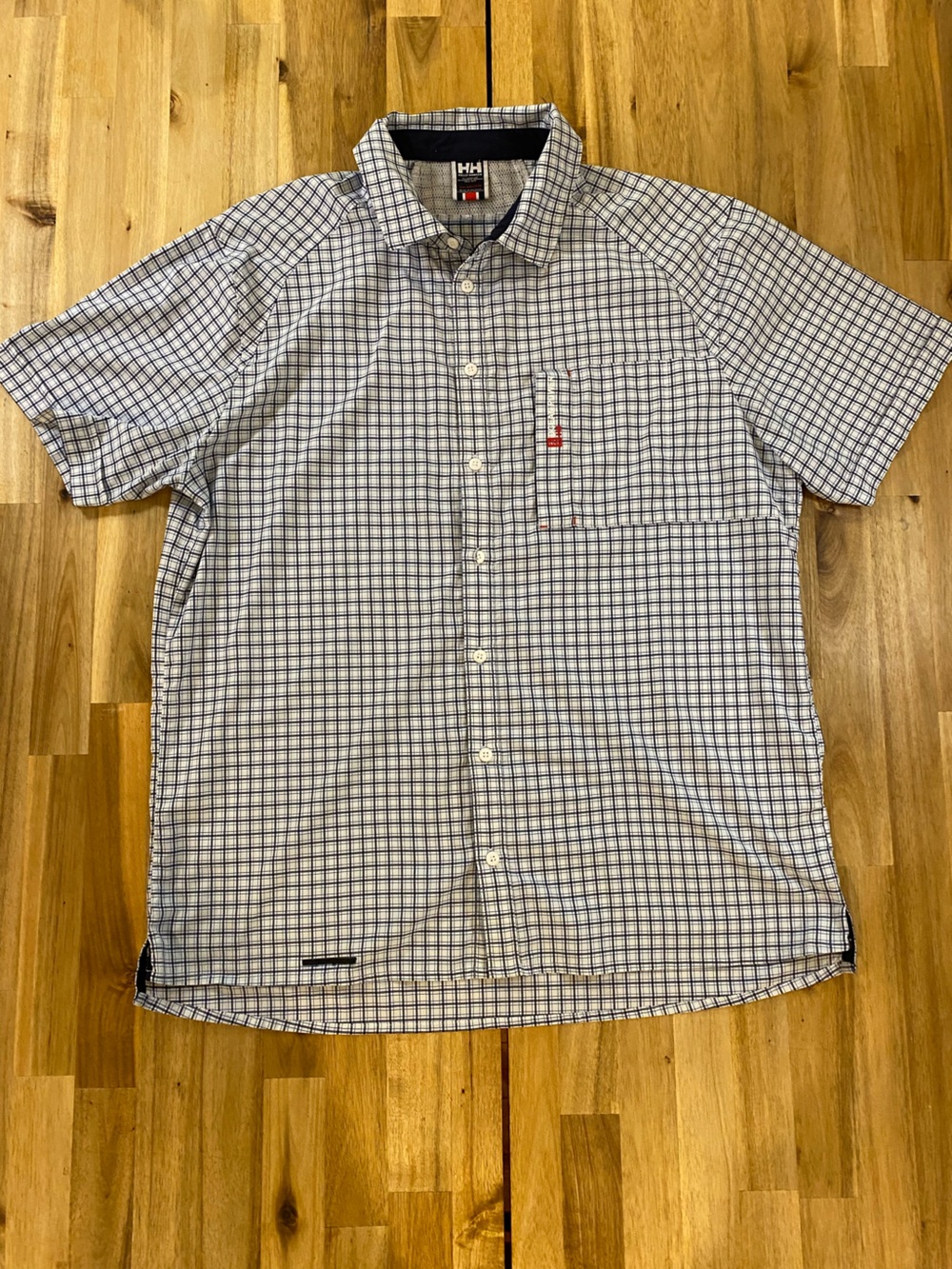 Helly Hansen Button Up Plaid Dress Shirt